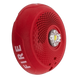 Bocina con Lámpara Estroboscópica LED / Montaje en Techo / Lente Rojo / Candela Seleccionable / 25-70.7 VRMS / 1/4-2 W | SIERRA STORE