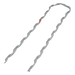 Remate Preformado para Fibra Óptica / Span 100 m (328.1 ft) / Mensajero Acero Φ 3.6 mm / Tensión 3386 kg / Pierna Dispareja | SIERRA STORE