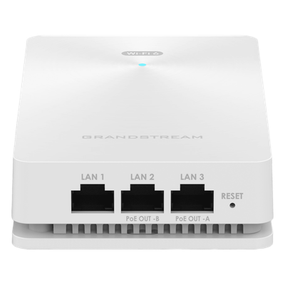 Punto de Acceso Wi-Fi 6 / AX3000 / 3 Gbps / Cobertura 100 m (328.1 ft) / 4 Puertos Gigabit / Montaje en Pared | SIERRA STORE
