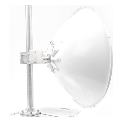 Antena Parabólica MIMO / 33.0 ± 1 dBi / 5.9-7.125 GHz / Doble Polarización V/H / Radomo Incluido / 210 km/h (130.5 mph) | SIERRA STORE