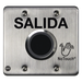 Botón de Salida NoTouch / Sensor Infrarrojo IR / Acero Inoxidable 304 / Salida Doble / Contacto Seco Forma C / LED Bicolor / 4.5 x 4.5 | SIERRA STORE