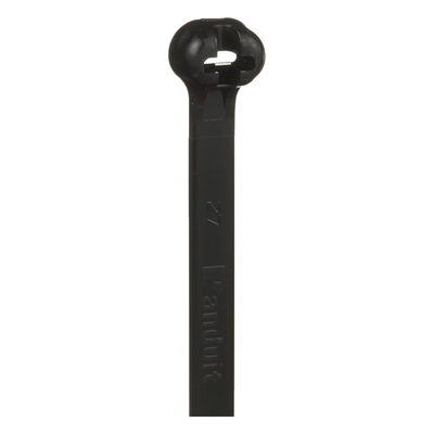 PANDUIT BT9LH-C0 - Cincho de Nylon 6.6 Dome-Top®, Con Lengüeta de Bloqueo de Acero Inoxidable, 780 mm largo x 7mm ancho, Color Negro | SIERRA STORE