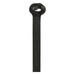 PANDUIT BT9LH-C0 - Cincho de Nylon 6.6 Dome-Top®, Con Lengüeta de Bloqueo de Acero Inoxidable, 780 mm largo x 7mm ancho, Color Negro | SIERRA STORE