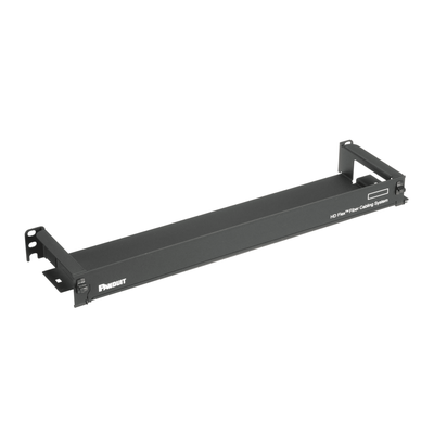 PANDUIT FLEX-FCM1UA - Organizador de Cables Frontal / 1 UR / Hasta 12 Casetes / 1728 Fibras / 3.28 ft / Negro | SIERRA STORE
