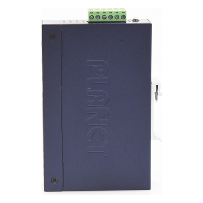 Switch Industrial No Administrable / 8 Puertos Gigabit 10/100/1000T / IP30 / Riel DIN y Pared / -40 a 75°C / 12-48 VDC | SIERRA STORE
