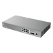 Switch Administrable L2++ / 8 Puertos Gigabit PoE 120W / 2 Puertos 2.5G SFP / 26 Gbps / Gestión Cloud / VLAN 4K | SIERRA STORE