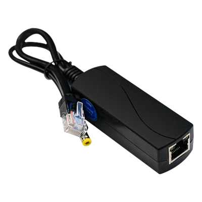 Splitter PoE / IEEE 802.3af/at / 30W / Puerto Gigabit / Salida DC 12V 2A / Indicadores LED | SIERRA STORE