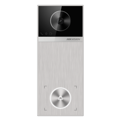 HIKVISION DS-KV6114-ME1 - Videoportero IP / 4 Megapixel / Ángulo de Visión 150° / Control de 2 Cerraduras / Detección de Sonidos | SIERRA STORE