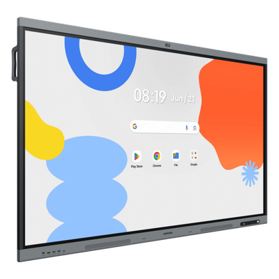 Pantalla Interactiva / 65 Pulgadas 4K UHD / Android 15 EDLA / Octa-core / 16GB RAM / 128GB Almacenamiento / 48MP Cámara / 8 Micrófonos | SIERRA STORE