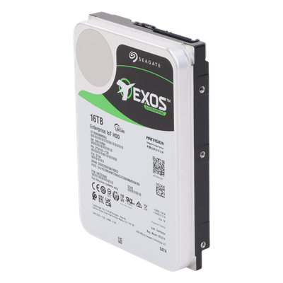 HIKVISION HK7216AH/16T - Disco Duro 3.5" 16 TB EXOS / 7200 RPM / SATA / Alto Rendimiento / Recomendado para DSA81024S | SIERRA STORE