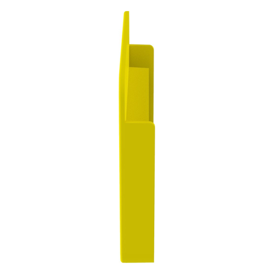 PANDUIT FREC4X4LYL - Tapa Final para Canaleta / 4x4 / Instalación a Presión / Radio de Curvatura 50.8 mm / PVC Rígido y ABS / Amarillo | SIERRA STORE