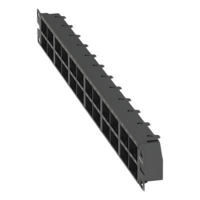 PANDUIT CPP48HDVNSWBL - Panel de Parcheo Modular / 48 Puertos / 1 UR / Alta Densidad / Sin Blindaje / Rack 19 Pulgadas | SIERRA STORE