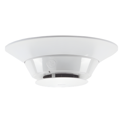 Detector de Calor Direccionable / Térmico Inteligente / 87 °C (188.6 °F) / Ángulo 360° / Base Incluida | SIERRA STORE