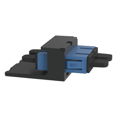 PANDUIT CMDBUSCZBL - Módulo Acoplador / SC Duplex / Fibra Monomodo OS1/OS2 / Mini-Com / Cerámica Zirconia / 2 Espacios Modulares | SIERRA STORE