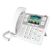Teléfono IP / Pantalla 3.5 Pulgadas / Wi-Fi Dual Band / Botones Braille / Bluetooth 4.2 / PoE / 2 Líneas SIP | SIERRA STORE