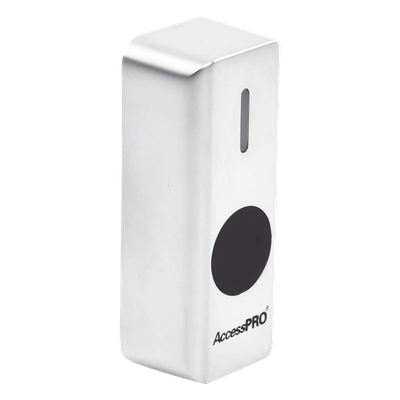 ACCESSPRO ACCESST3W - Botón de Salida sin Contacto / IR / Distancia Ajustable 4 a 15 cm / Temporizador 0.3 a 30 s / IP68 / 12VDC | SIERRA STORE