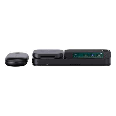 Sistema de Auricular Bluetooth Mono / Cancelación de Ruido 4-Mic / Autonomía 30h / Pantalla Táctil 3' / Conectividad USB-C/A / Carga | SIERRA STORE