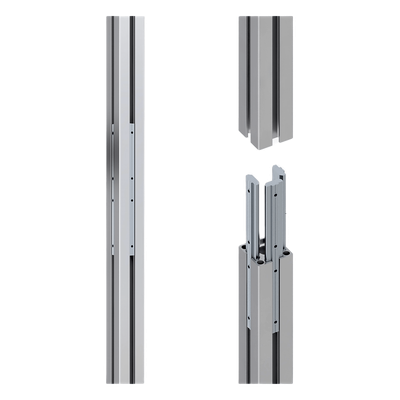 EPCOM INDUSTRIAL SDJH1670 - Riel de Aluminio / Longitud 1670 mm (65.7 ft) / Perfil 40 x 40 mm / Diseño Modular / 4 Direcciones de | SIERRA STORE