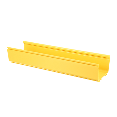 PANDUIT FR6X4YL10 - Canaleta para Cableado Estructurado / PVC Rígido / 6x4 Pulgadas / 3 m (9.8 ft) de Largo / Capacidad 3819 Cables / | SIERRA STORE