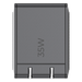 Cargador de Pared GaN III / 35W / USB-C PD 35W + USB-A 22.5W / Carga Simultánea / Enchufe Plegable | SIERRA STORE