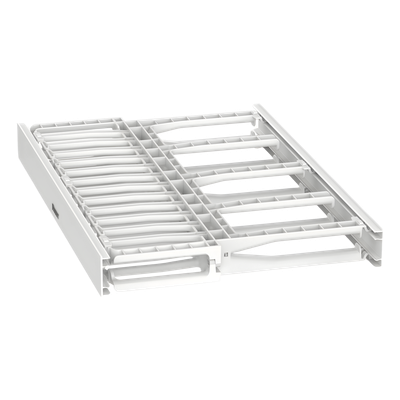 PANDUIT NM1WH - Organizador de Cables Horizontal / Doble Frontal y Posterior / Rack 19in / 1UR / Alta Densidad / ABS | SIERRA STORE