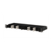 PANDUIT FLEX1UPN04 - Panel de Distribución de Fibra Óptica / 1 UR / 19" / 144 Fibras / 18 Cassettes HD Flex / 4 Espacios / 1.72" (43.7 | SIERRA STORE