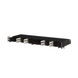 PANDUIT FLEX1UPN04 - Panel de Distribución de Fibra Óptica / 1 UR / 19" / 144 Fibras / 18 Cassettes HD Flex / 4 Espacios / 1.72" (43.7 | SIERRA STORE