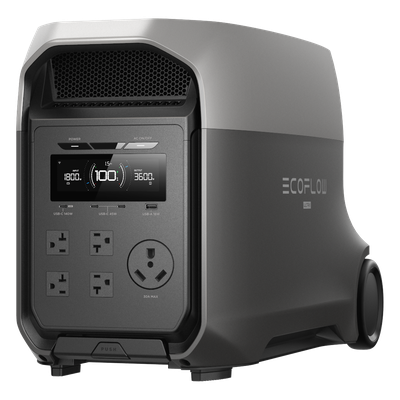 Estación de Energía Portátil / 3072 Wh / Salida 3600 W (Surge 7200 W) / Batería LiFePO4 / Carga 0-80% en 89 min / UPS 10 ms / ≤25 dB | SIERRA STORE