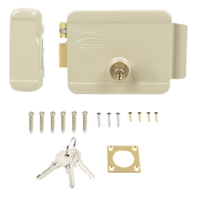 Kit Cerradura Eléctrica 321DC  Izquierda y Hub para Apertura a través de Smartphone,  Compatible con YALE CONNECT | SIERRA STORE
