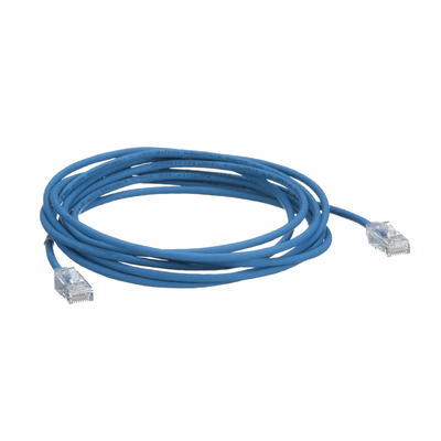 PANDUIT UTP28SP50BU - Cable de Parcheo Cat6 UTP / 28AWG Diámetro Reducido / 15.24 m (50 ft) / Doble Clasificación CM/LSZH / Azul | SIERRA STORE