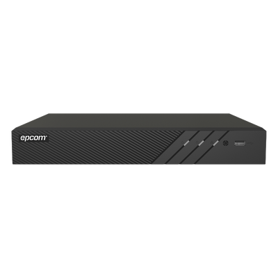 DVR Pentahíbrido / 12 Canales (8 TURBOHD + 4 IP) / 8 Megapixel (4K) / Reconocimiento Facial / Audio Bidireccional por Coaxitron / | SIERRA STORE