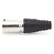 Conector XLR / 3 Pines Macho / Rango Térmico -30°C a +80°C / Corriente 16 A / Diámetro Cable 3.5-8.0 mm | SIERRA STORE