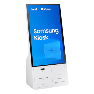 Kiosco Interactivo / Pantalla 24" Full HD / Touch Antibacterial / Windows IoT / Dockable con Impresora Térmica / Wi-Fi / VESA 200x200 | SIERRA STORE