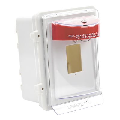 Protector Universal para Estación Manual / Policarbonato UV / Empotrado 4 pulgadas / NEMA 3R / -40°F a 250°F / UL/cUL/ADA | SIERRA STORE