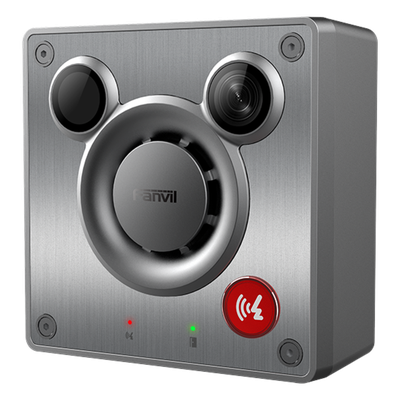 Videoportero IP para Exterior / Cámara 4 Megapixel (1080p) / HDR e Iluminación IR / Altavoz 5W y Doble Micrófono / Panel Acero | SIERRA STORE