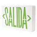 Letrero LED de Salida / Dual 120/240 VAC / Montaje Universal / Batería Ni-Cd de Respaldo / 2.0 W de Consumo / 90 min Autonomía | SIERRA STORE