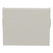 PANDUIT CHB2IW-X - Módulo de Tapa Ciega / 1/2 Elemento / Blanco Mate / ABS / 1.56 x 1.34 x 0.11 pulgadas | SIERRA STORE