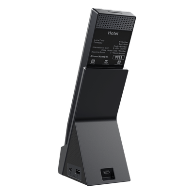 Teléfono IP Inalámbrico / Wi-Fi 6 Doble Banda / 6 Teclas DSS Programables / Material Antibacterial ISO 22196 / Batería 1900 mAh / | SIERRA STORE