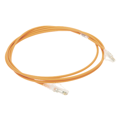 SIEMON MC6-07-0928 - Patch Cord Cat6 UTP / 28AWG Diámetro Reducido / CM/LS0H / 2.13 m (7 pies) / Naranja | SIERRA STORE