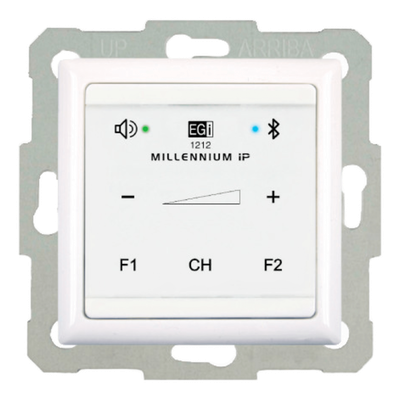 Mando de Audio IP / Control Táctil / Bluetooth 5.0 / Alimentación PoE 802.3af / Montaje en Pared o Superficie | SIERRA STORE