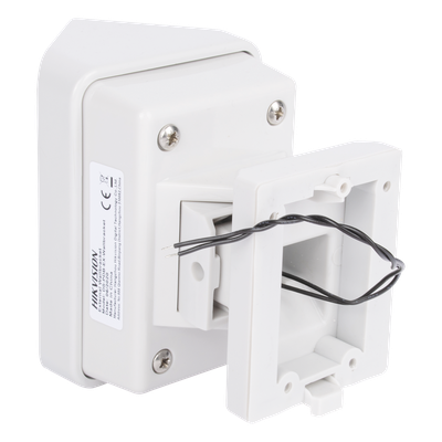 HIKVISION DS-PDB-EX-W/A - Montaje para Sensor PIR Exterior / Ajuste 90° / Cobertura Extendida 90° / Incluye Adaptador | SIERRA STORE