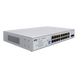 Switch PoE / 16 Puertos 10/100 Mbps PoE / 2 Uplink Gigabit / 1 Puerto SFP / Presupuesto PoE 250 W / Alcance 250 m (820.2 ft) / ONVIF | SIERRA STORE