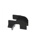 PANDUIT PWBSPJ4BL - Bajada de cables para charola wire basket / 4 in / Control de radio de curvatura / Negro | SIERRA STORE
