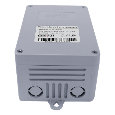 Transformador Industrial / 220 VCA a 24 VCA / 100 VA / 4 A / Eficiencia >85% | SIERRA STORE