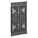 Panel de Almacenamiento AV Deslizante / Capacidad 10 kg (22 lbs) / Rango 300 mm / Acero de Alta Resistencia / Quick-Release / Montaje | SIERRA STORE