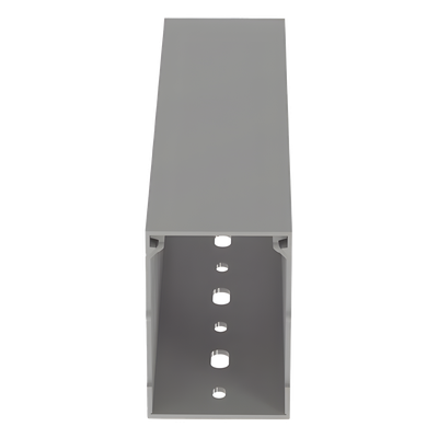 PANDUIT MC50X75IG2 - Canaleta ranurada tipo F / 49.5 mm ancho / 72.4 mm alto / 2 m largo / 6.56 ft / PVC libre de plomo / Grado UL94V-0 | SIERRA STORE