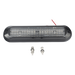 Luz Auxiliar Ultra Brillante / 18 LEDs 3W / IP67 / Rojo/Azul/Ambar / 142.6x36x14mm / 10-30VDC / 0.47x0.12x0.05ft | SIERRA STORE