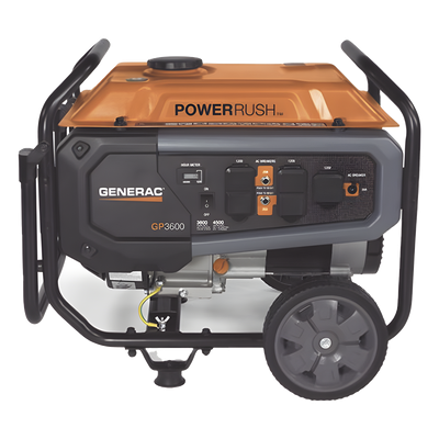 Generador Portátil a Gasolina / 3.6 kW Nominal / 4.5 kW Arranque / 120Vca / Tanque 14 L / Hasta 10.5 h Operación | SIERRA STORE