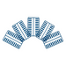 PANDUIT CIDBU-C - Iconos de Datos / Mini-Com / 14.2 mm Ancho / 2 mm Profundidad / 4.6 mm Altura / ABS / Paquete 100 / Azul | SIERRA STORE
