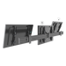 EPCOM INDUSTRIAL LCW3X1UT400 - Soporte de Pared para TV / Riel Triple / Capacidad 110 lbs (50 kg) / Compatible 32"-65" / VESA | SIERRA STORE